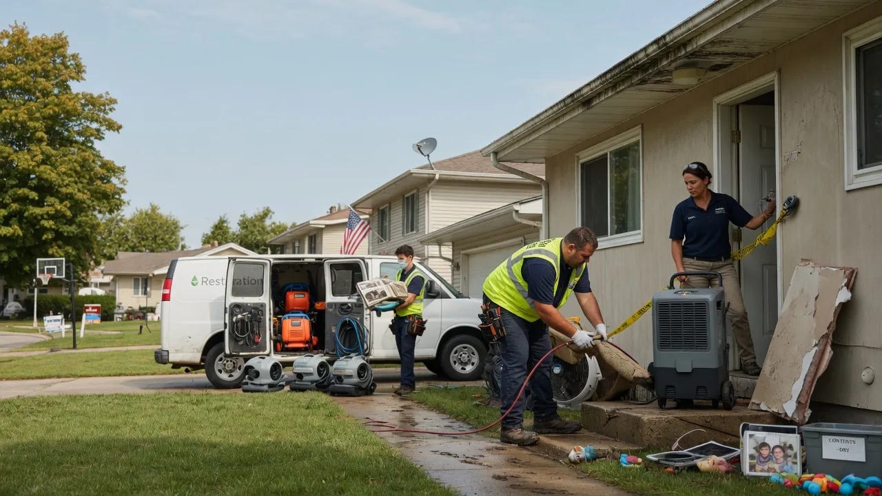 Water Damage Restoration in Fayette City, PA near me